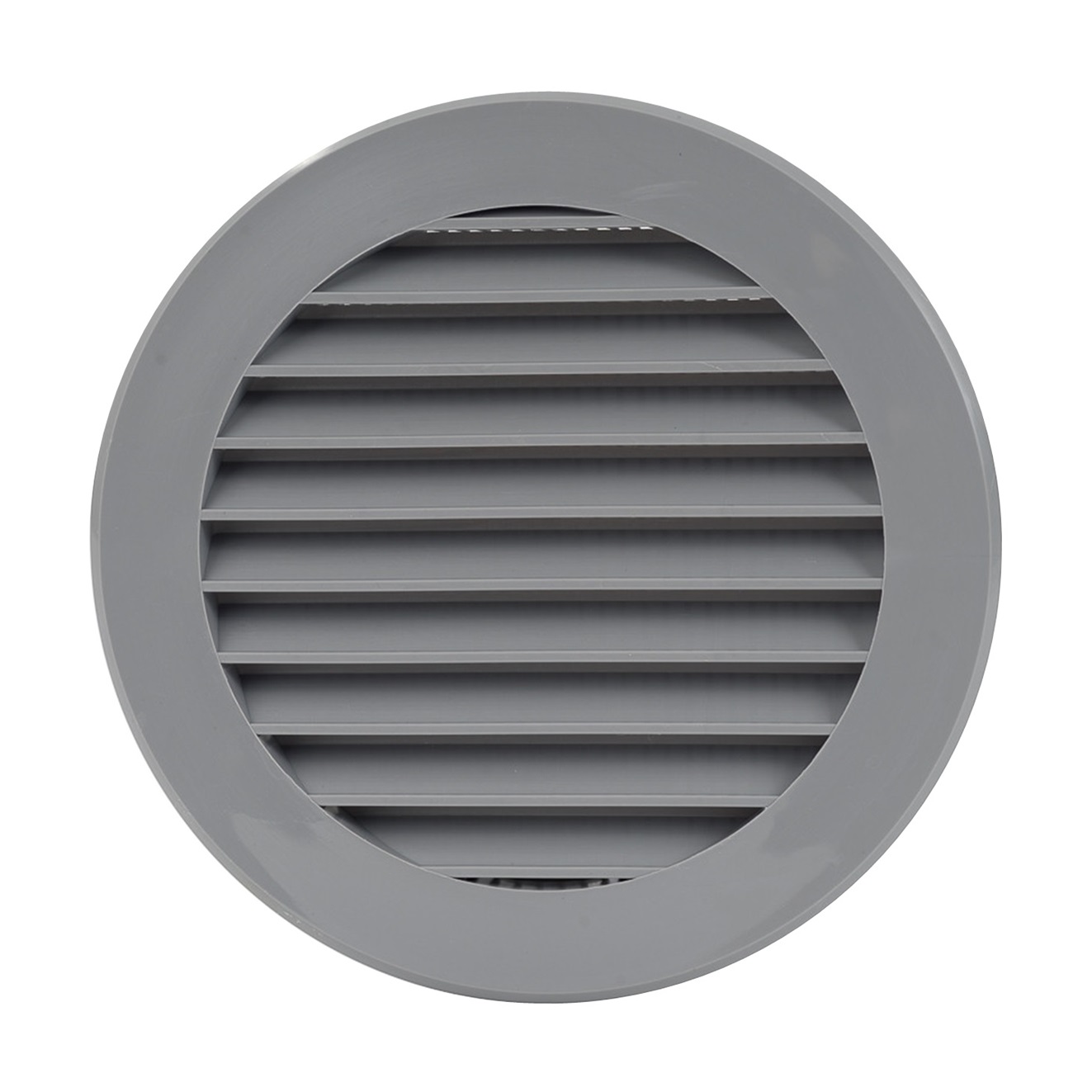 grille plastic, Ø100mm, grey