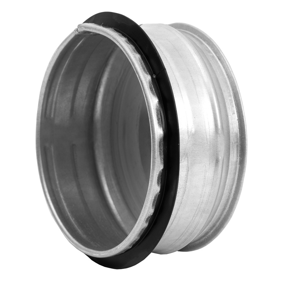 pokrywa końcowa metalowa, Ø100mm z uszczelniaczem