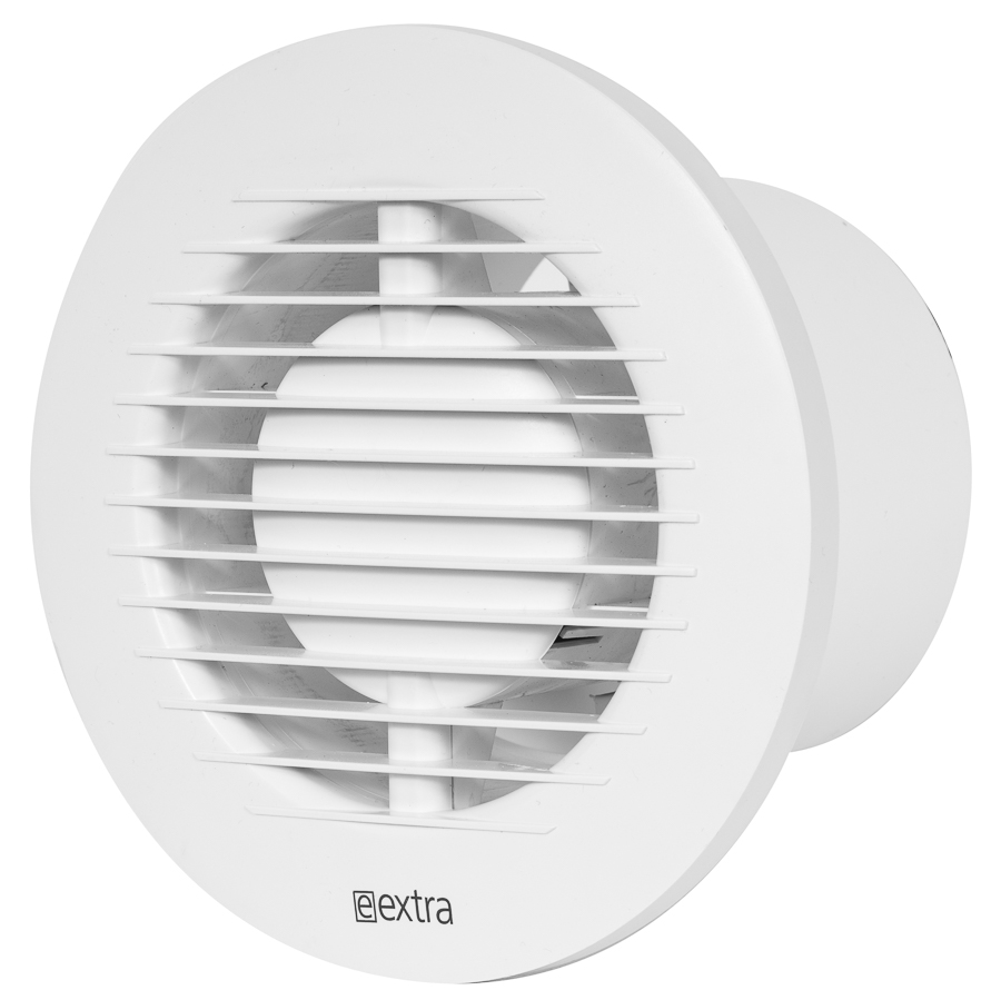 electric fan, circular E-EXTRA, Ø100mm with ball bearing, timer