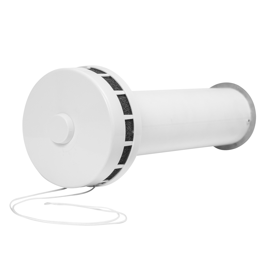 wall plastic kit with sound insulation, Ø100mm