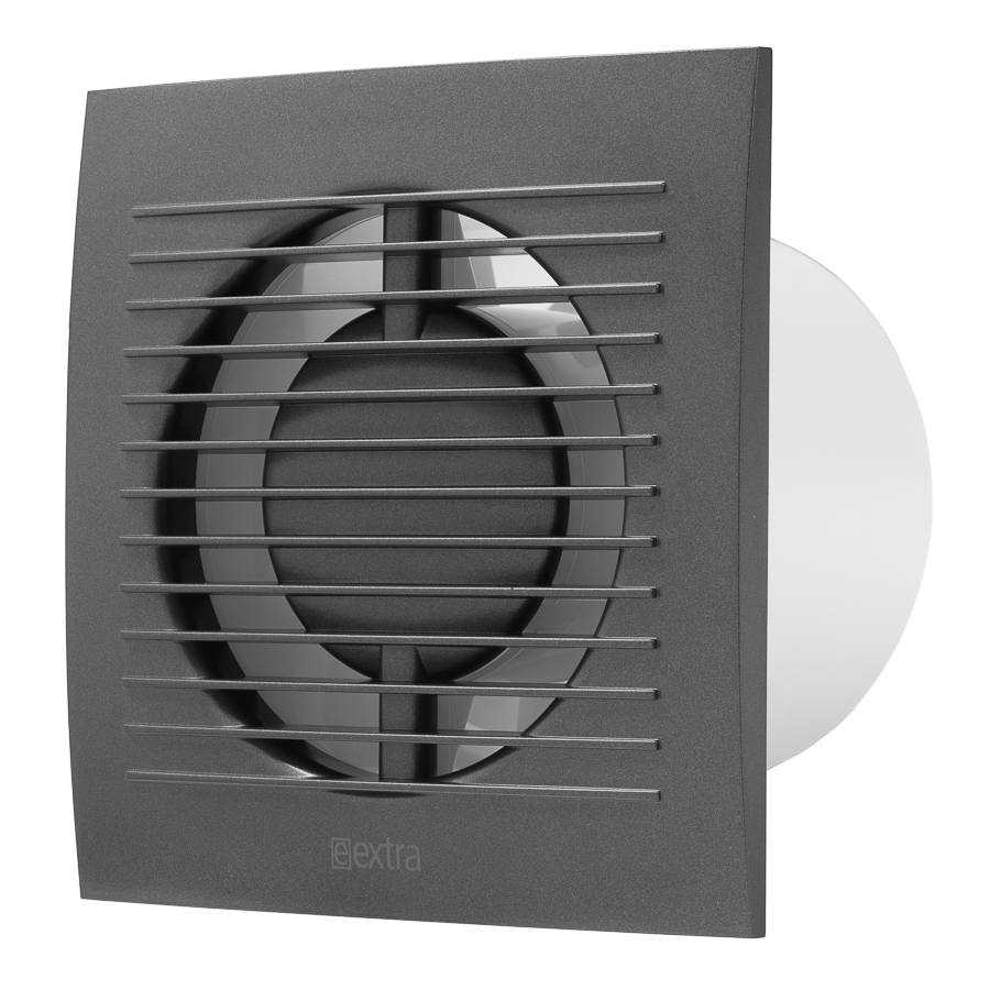 electric fan E-EXTRA, Ø100mm, anthracite