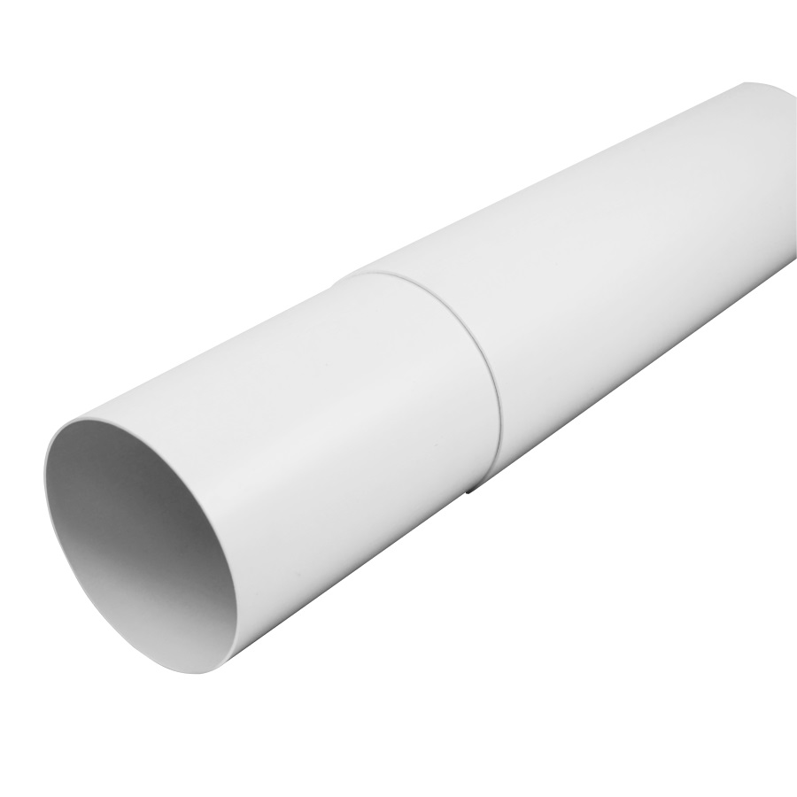 telescopic round duct, Ø100mm, 300-500mm