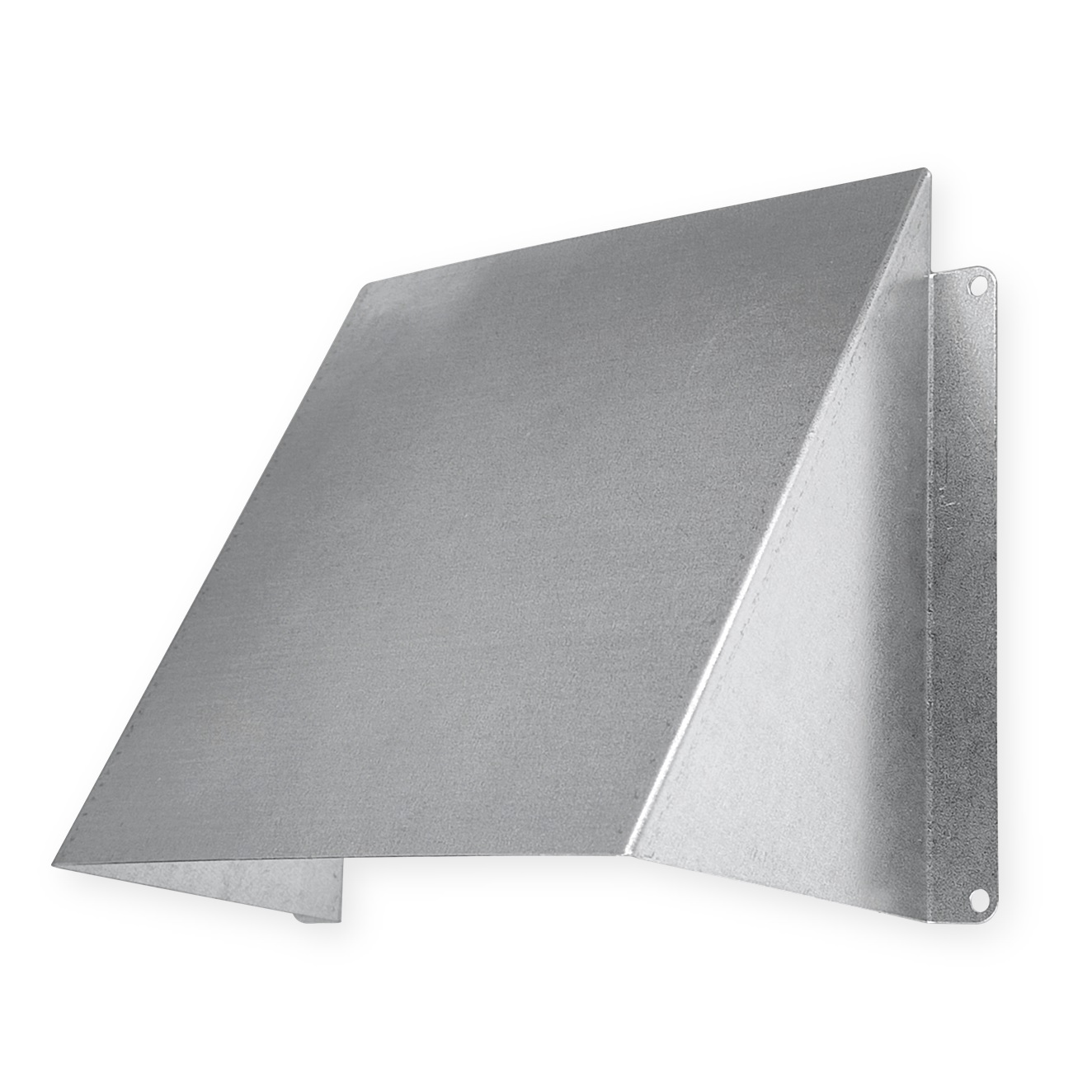 outlet cover metal, 150x150mm, galvanized